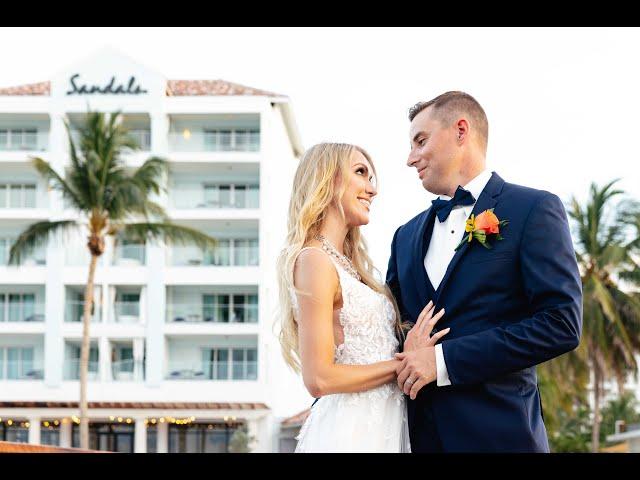 Real Caribbean Wedding Story: Kayla and Brandon at Sandals Dunn’s River