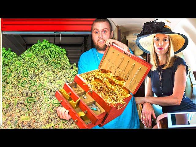 Found LOADED JEWELRY BOX In Multi Millionaires Storage Unit! BIG MONEY!