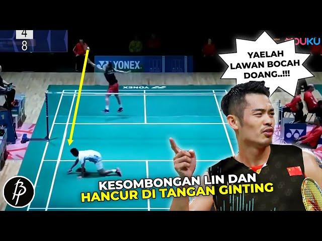 Sombong Unggul Duluan, Lin Dan Kena Tikung Ginting Hingga Gagal Juara