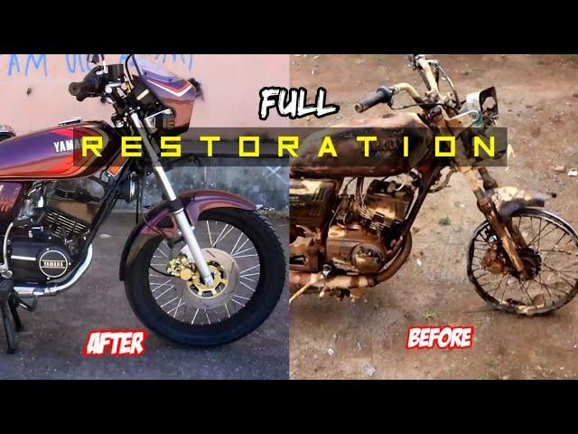 FULL RESTORATION ABANDONED OLD MOTORCYCLE . Rx spesial 1993 from the cowshed (Part 5) 