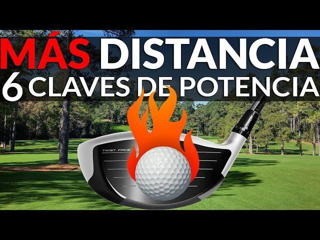 Como ganar  MÁS distancia con el Driver en golf ️