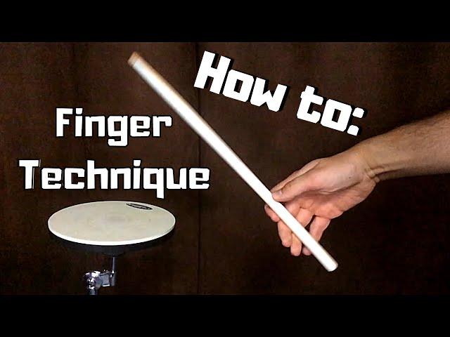 How I've learned The Flying Fingers Technique Tutorial + (finger technique in slowmotion)