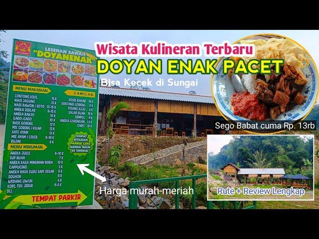 Doyan Enak Pacet || Wisata Kulineran Terbaru di Mojokerto