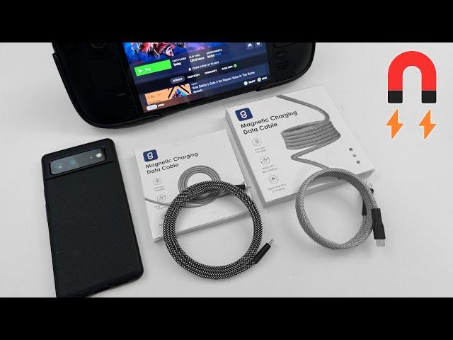 Magtame Magnetic Cables - USB C &  Lightning