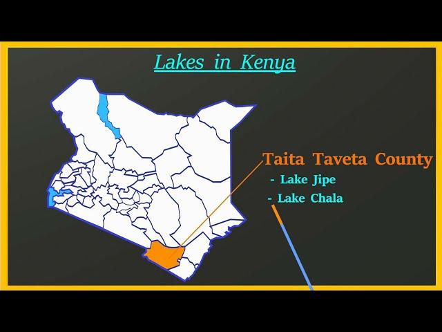 Lakes in Kenya