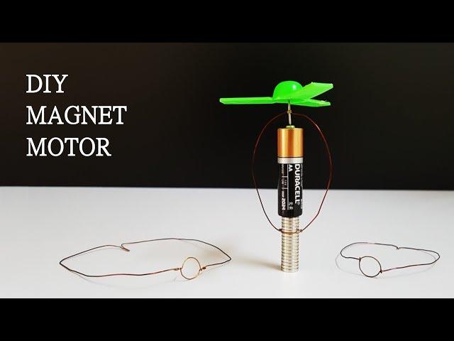 How to make a simple motor at home | DIY Motor