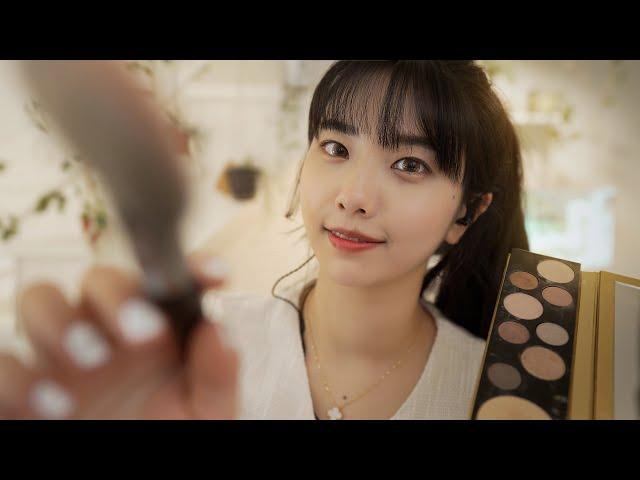 ASMR Make Up for Sibling's First Day of Work Roleplay asmr MAKEUP ROLEPLAY