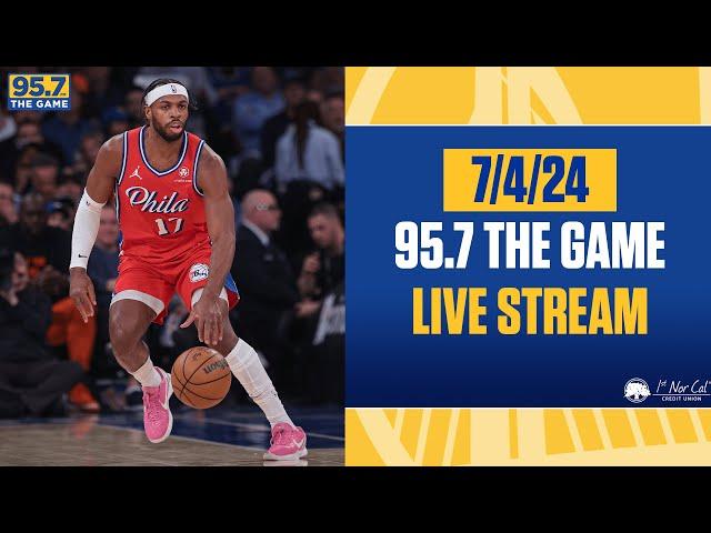 The Warriors Are Going With The Buddy (Hield) System | 95.7 The Game Livestream