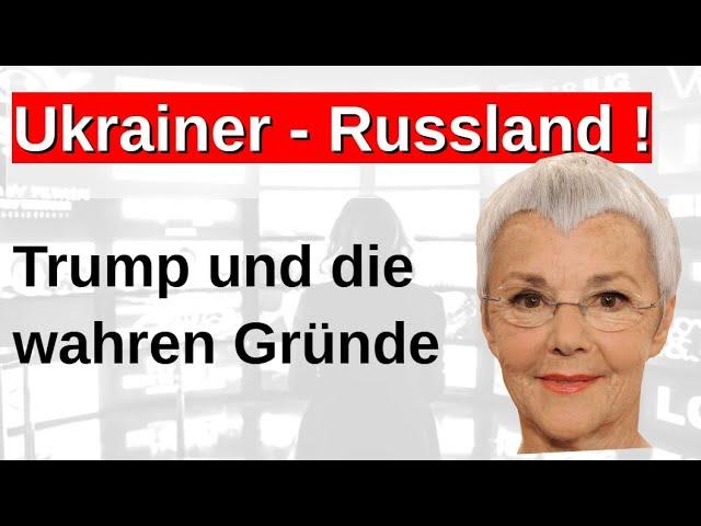 Frau Krone-Schmalz erklärt die wahren Hintergründe Ukraine und Trump Konflikt Russland Wirtschaft