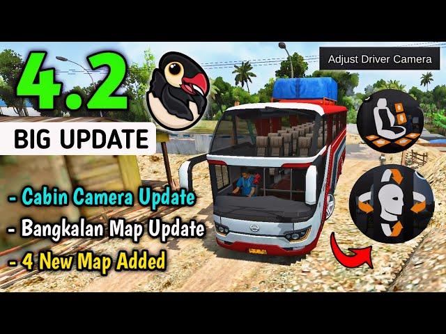 New Big Update 4.2| New Features Added! Bus Simulator Indonesia | Bus Game