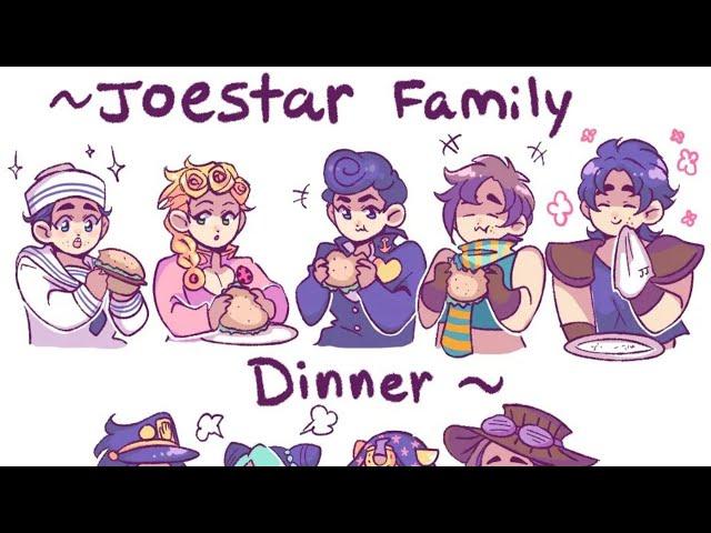 Joestars Eat Hamburgers JoJo Comic Dub