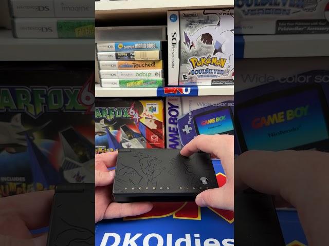 Unboxing A Pokémon Black DSi From DKOldies!