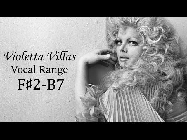 [HD] Violetta Villas Vocal Range (F#2 - B7)