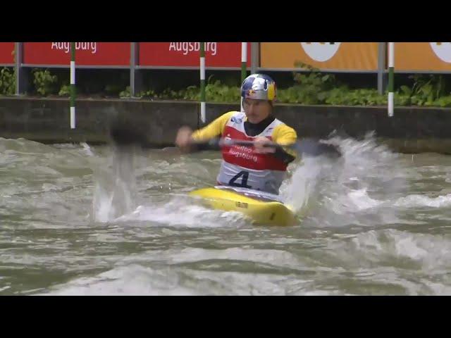 Men's Slalom Final Highlights / 2024 ICF Canoe Slalom World Cup Augsburg Germany