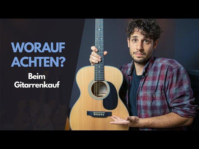 Gitarre Kaufen - Was du unbedingt VORHER wissen solltest