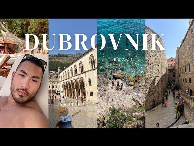 CROATIA TRAVEL VLOG 2024 I Dubrovnik- The City Walls & Beaches #vlog #travel