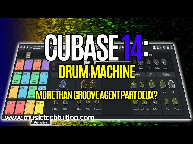 Cubase 14: Drum Machine - Not just a Groove Agent SE Redux!