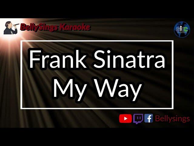 Frank Sinatra - My Way (Karaoke)