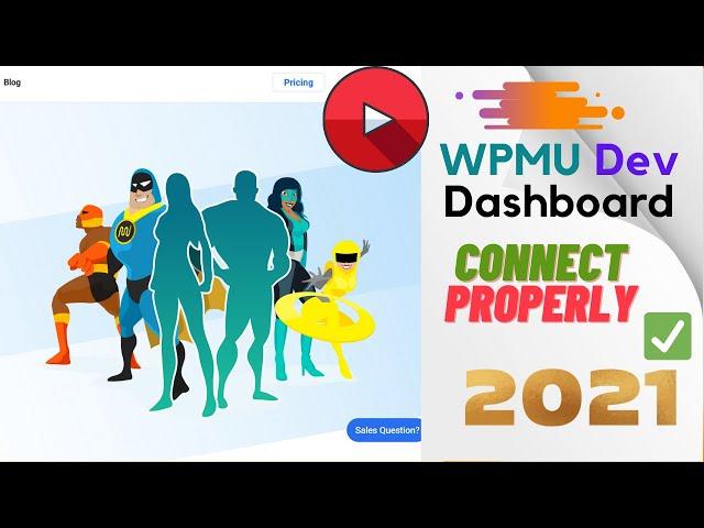 Connect WPMU DEV Dashboard into your Site 2021  Your All-In-One WordPress Platform 