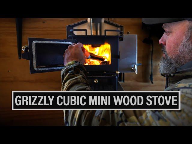 🪵 GRIZZLY CUBIC MINI WOOD STOVE  | GRITTY TRAILER BUILD ️ EP. 826