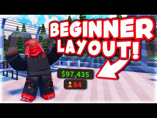 BEST Beginner LAYOUT / GUIDE in My Prison Roblox - Part 1