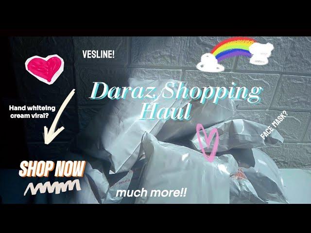 Daraz shopping || Unboxing || (Price +links) ||Glam by sania