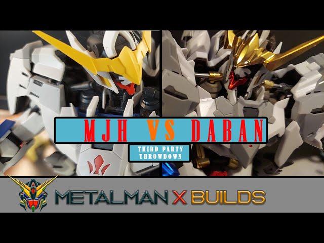 MJH vs DABAN Hi-Res Barbatos 6th form - Third Party Throwdown #Gundam #Barbatos #MJH #Daban