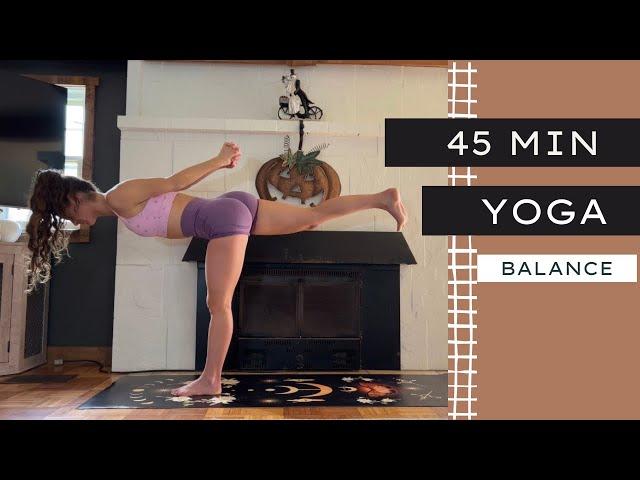  45-Minute Yoga Flow for Balance and Stress Relief