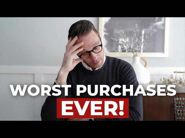 Top 5 Things I Regret Buying THE MOST | Worst Purchases & Luxury Regrets