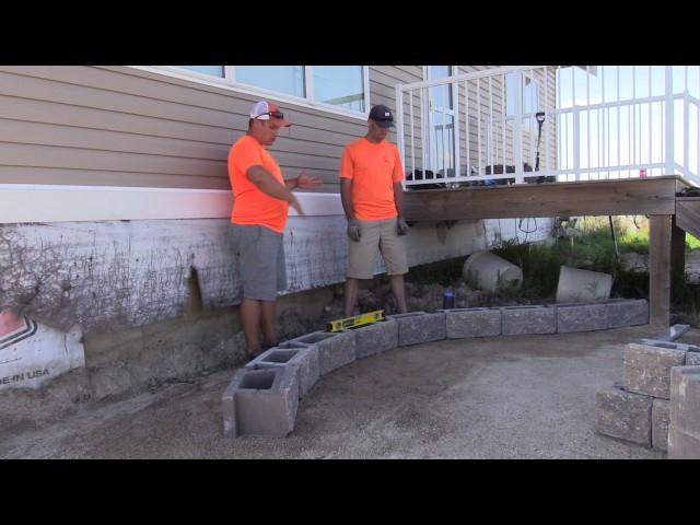 Allan Block Project Showcase - Episode 3 Base Course Laying and Leveling