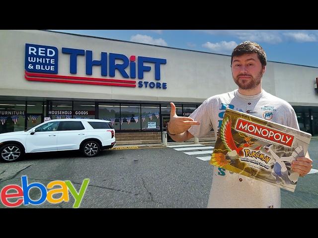 Thrifting over $250 PROFIT at This Thrift Store in Just 1 Hour! Selling on Ebay and Amazon FBA!