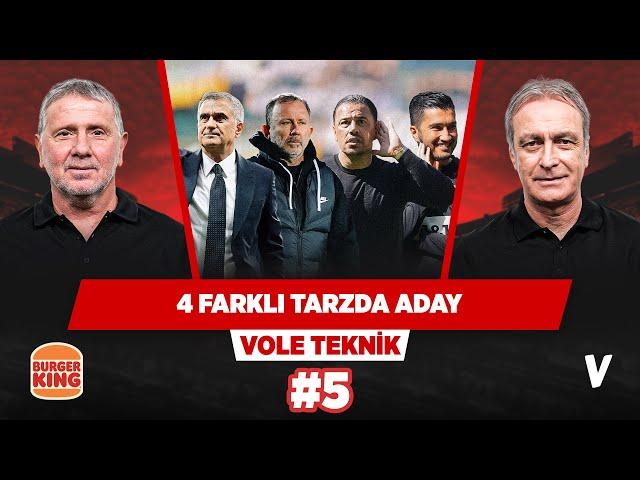 Beşiktaş genç ve yaratıcı bir teknik adam bulmalı | Önder Özen & Metin Tekin | VOLE Teknik #5