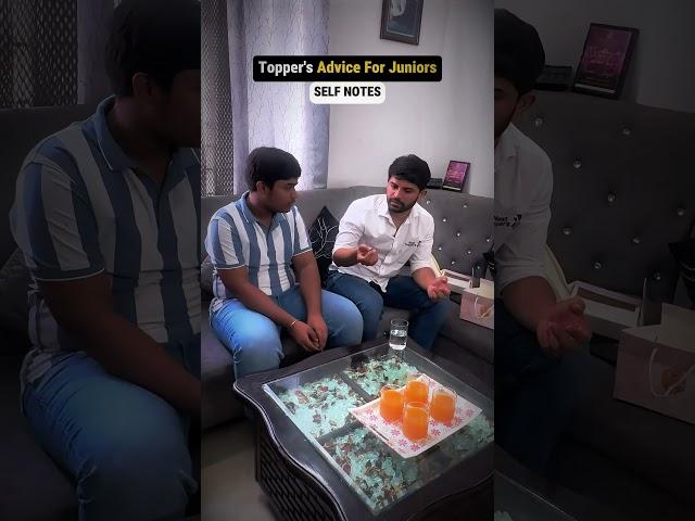 Topper's Interview with Samosa | Importance of Making Self Notes #teamdsr #digrajsinghrajput