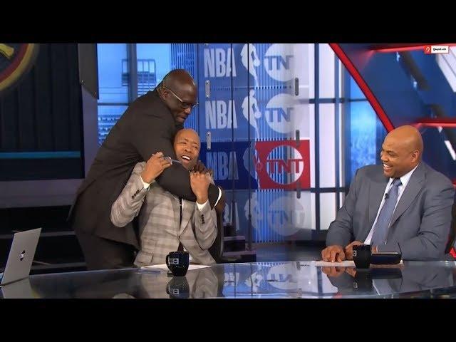 Shaq gets mad as Kenny laughs at him | Inside The NBA