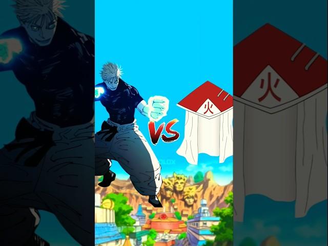 Who is strongest Gojo vs Hokage #shorts #gojo #hokage #anime