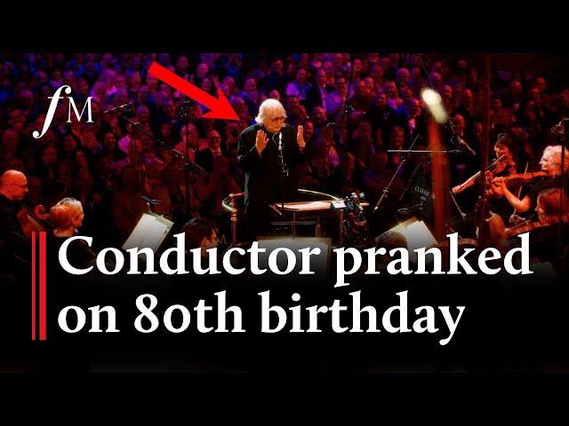 Sir Karl Jenkins wasn’t expecting this birthday surprise! | Classic FM Live