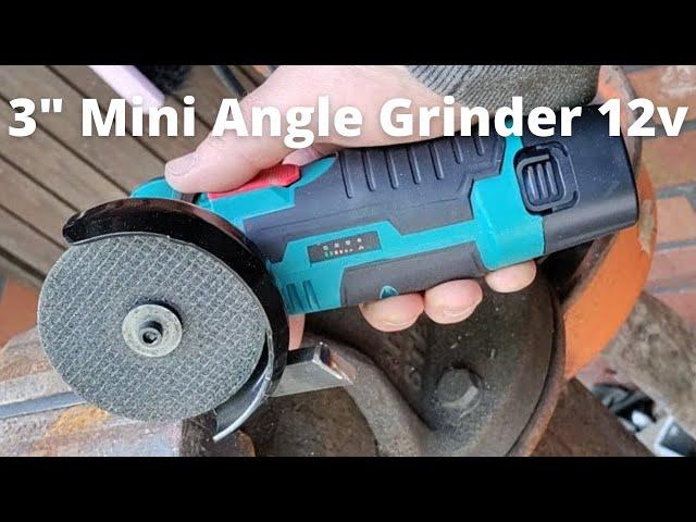 First Test 3" Mini 12v Brushless Angle Grinder AliExpress