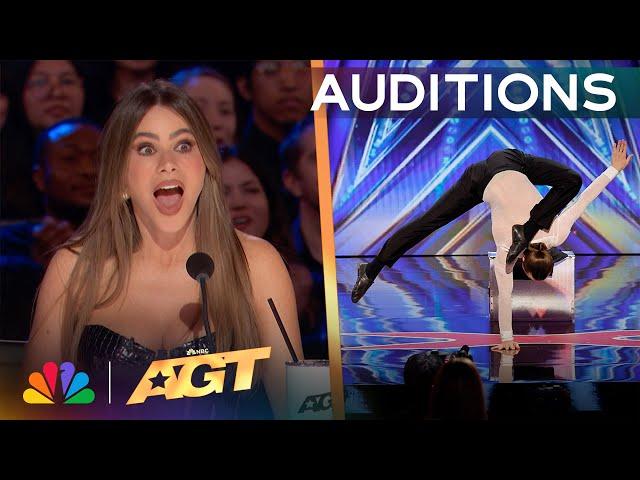 Contortionist Aleksandr Batuev SHOCKS The Judges! | Auditions | AGT 2024