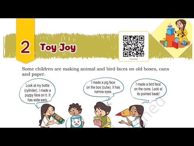 Toy Joy| CLASS 3|Maths|Chapter 2|NCERT|MATHS MELA|3D Shapes| Cube Cuboid Sphere Cone Cylinder|Toyjoy