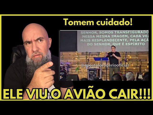 ELE TEVE A VISÃO DO AVIÃO CAINDO || PROFECIA DE ALERTA || WAGNÃO