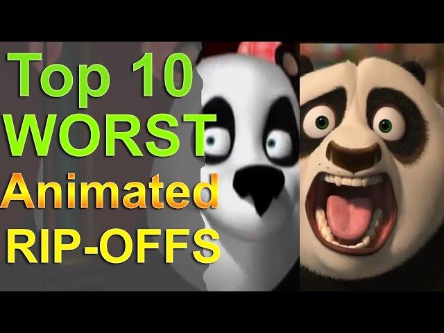 Top 10 Worst Animated Rip Offs