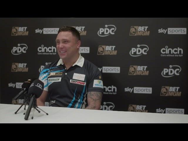 GERWYN PRICE 2025 PREMIER LEAGUE DARTS BELFAST INTERVIEW SPORTSMATTERS