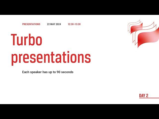 Turbo presentations | 12th European Remembrance Symposium