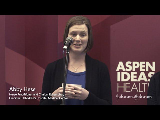 Nurse Innovator Abby Hess Shares Story at Aspen Ideas: Health