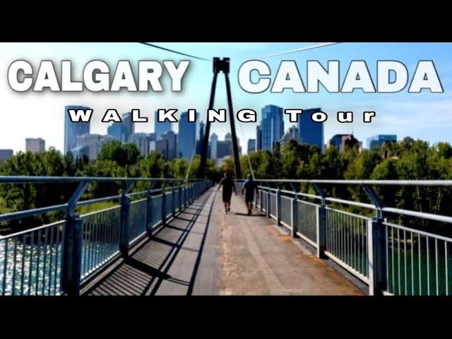 4K Walking Tour In Calgary Downtown Alberta Canada travel 2022