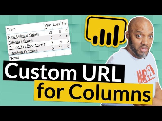 Want to use a URL for your text column in Power BI Desktop? Check THIS out!