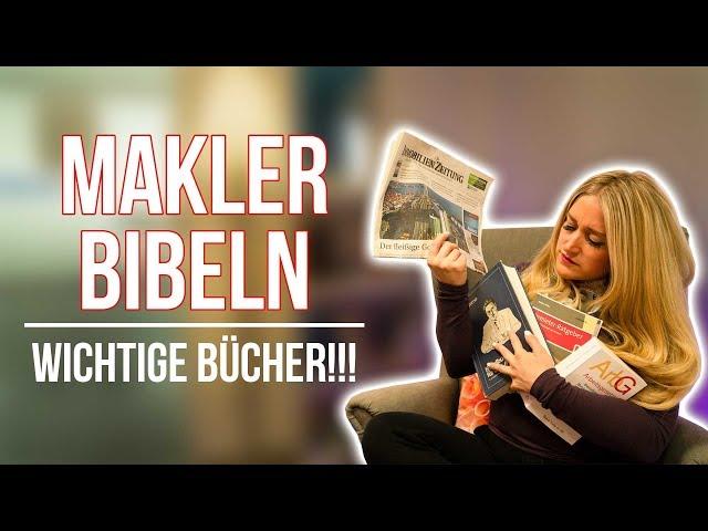 BUCHEMPFEHLUNG | Diese Bücher musst DU als Immobilienmakler und Einsteiger gelesen haben!