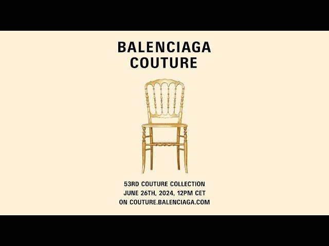 Balenciaga 53rd Couture Collection