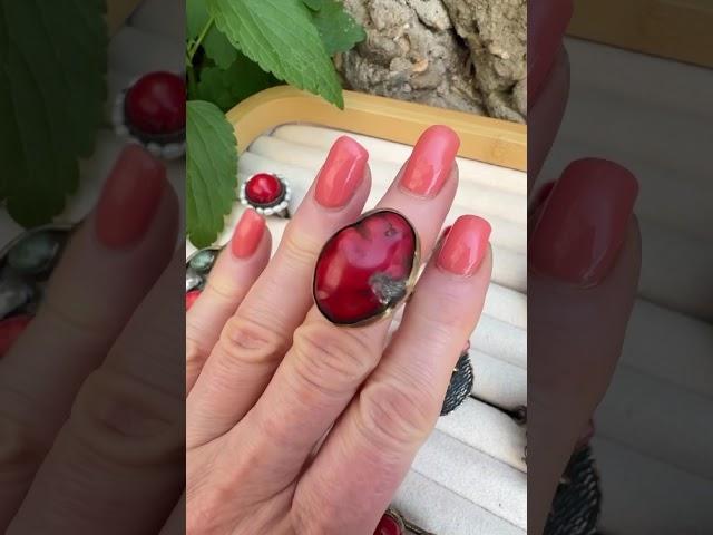 Украшения из серебра и бронзы 8 915 560 22 88 #купитьукрашения #украшенияскамнями #кораллы