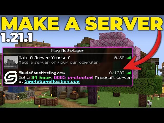 How To Make a Minecraft Server in 1.21.1